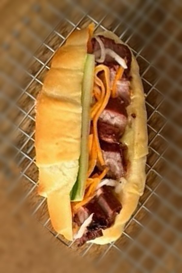 Char Siu Pork Belly Banh Mi